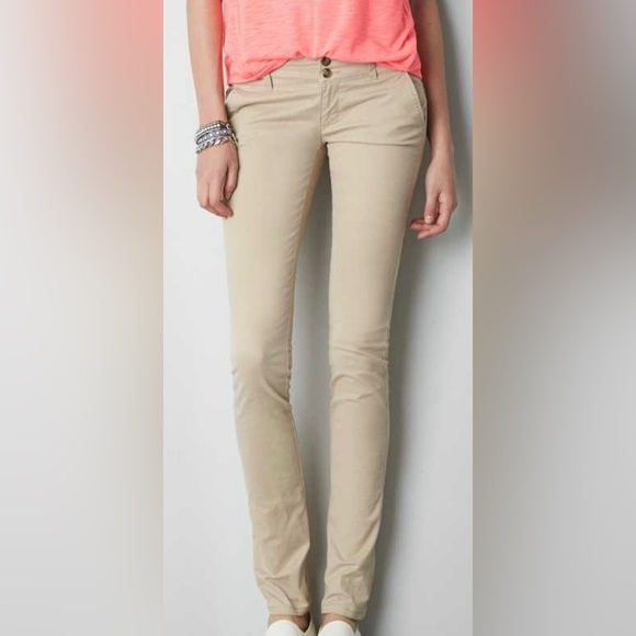 American Eagle AE Skinny Pant long size 10 - Picture 1 of 8